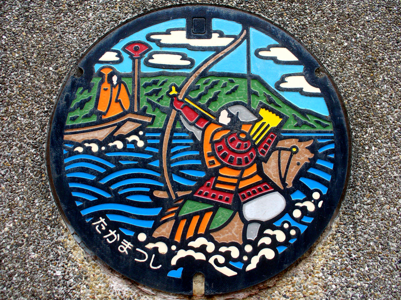 Illustration for article titled The Manhole Covers in Japan Are Absolutely Beautiful